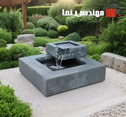 آبنما سنگی مدرن | مهندس نما
