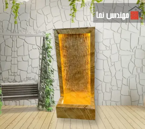 آبنما دیواری برای بالکنهای باریک | مهندس نما