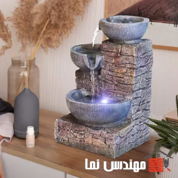 آبنما با سنگ مصنوعی فروشگاه مهندس نما
