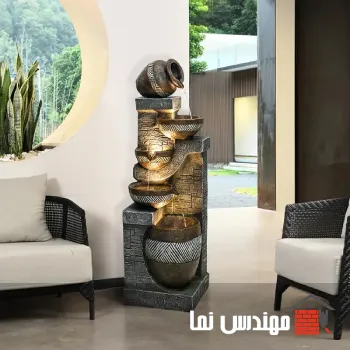 آرامش روانی و کاهش اضطراب با آبنما سنگی | فروشگاه مهندس نما