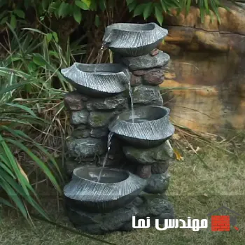 مناسب بودن جای آبنما سنگی