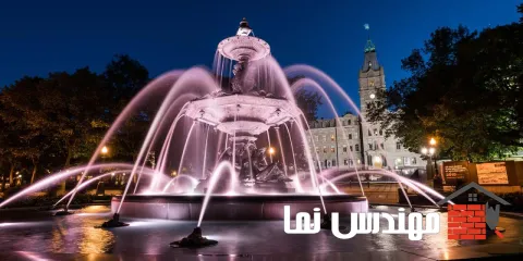 نورپردازی در آبنما | مهندس نما