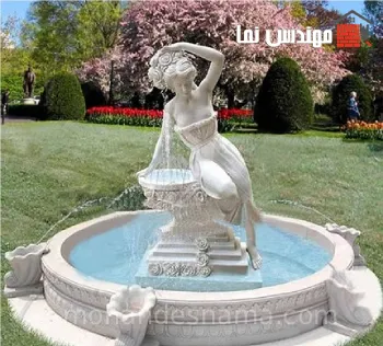 آبنمای سنگی پیچیده