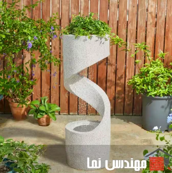 آبنما سنگی برای جذب مشتری و ایجاد آرامش