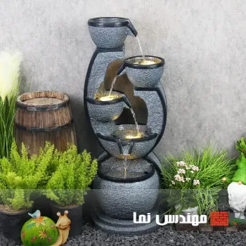 هماهنگی آبنما با دکوراسیو داخلی | فروشگاه مهندس نما