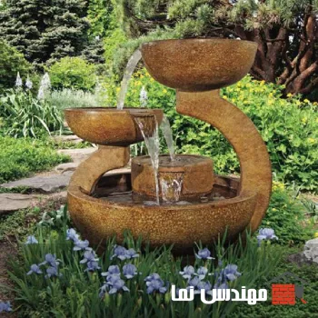 تست و روشن کردن آبنما سنگی | مهندس نما