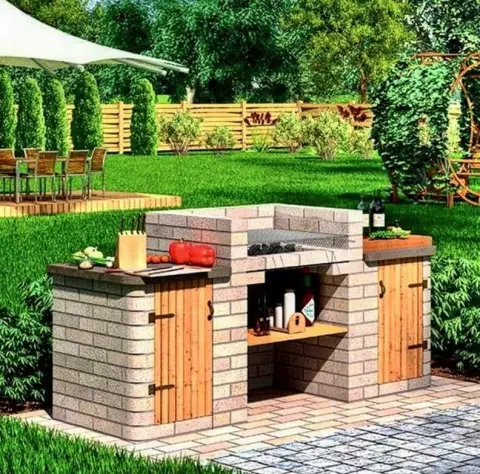 چرا باربیکیو آجری بهترین انتخاب برای حیاط و باغ است؟ | مهندس نما