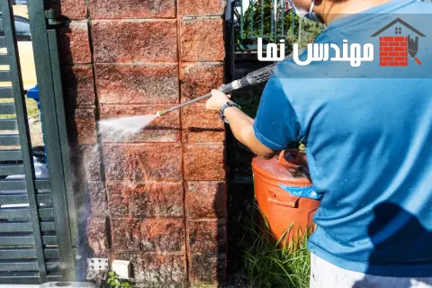 شستوشوی صحیح و دورهای آجر نما | مهندس نما