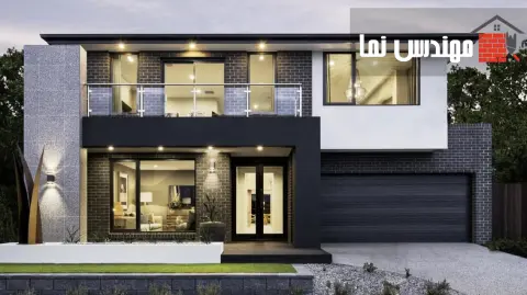 ترکیب آجر نما با دیگر متریالها: ایدههای نوین برای نمای مدرن | مهندس نما