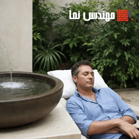 تأثیر آبنما سنگی بر خواب و آرامش ذهن