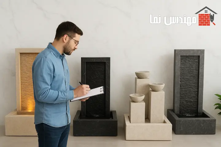 کدام آبنما سنگی برای ویلای شما مناسبتر است؟